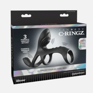 FANTASY C-RINGZ ULTIMATE COUPLES CAGE MAX BLACK
