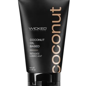 WICKED COCONUT OIL LUBE4OZ WATER BASED 4 OZ