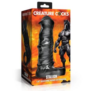 CREATURE COCK STALLION PENIS EXTENSION SILICONE XL