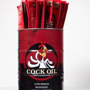 COCK OIL WATER BASED OIL DRUM 25 FOIL PACKETS