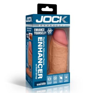 JOCK ENHANCERS PENIS ENHANCER W/ BALL STRAP MEDIUM