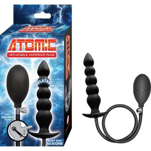ATOMIC INFLATABLE SUPERIOR PLUG BLACK