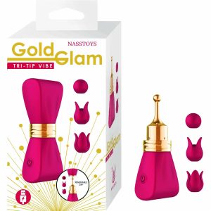 GOLD GLAM TRI TIP VIBE RED