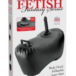 FETISH FANTASY S/ BODY DOCK INFLATABLE LOVE SEAT BLK