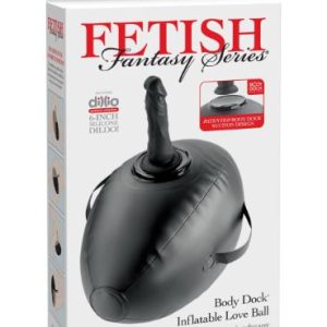 FETISH FANTASY S/ BODY DOCK INFLATABLE LOVE BALL BLK