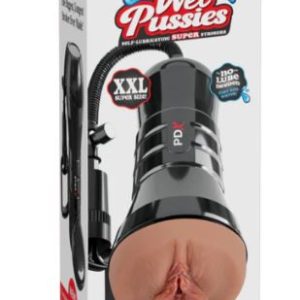 PDX EXTREME SUPER SUCKER XXL STROKER BROWN