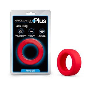 PERFORMANCE PLUS PURSUIT COCK RING RED