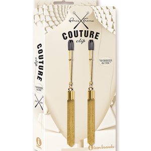 COUTURE CLIPS SHIMMER & CHIC LUXURY NIPPLE CLAMPS