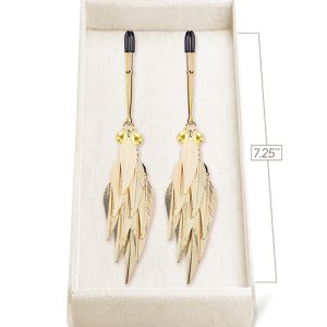 COUTURE CLIPS SILVER FALLS LUXURY NIPPLE CLAMPS