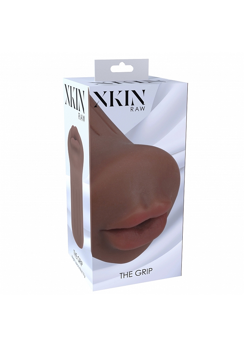 XKIN RAW THE GRIP TPE S BROWN