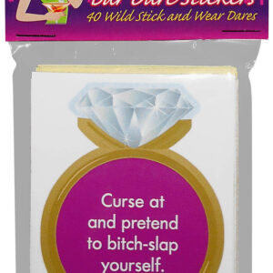 BRIDE-TO-BE BAR DARE STICKERS