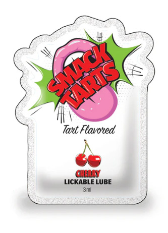 SMACK TARTS LICKABLE MASSAGE OIL 36 PC DISPLAY WATERMELON