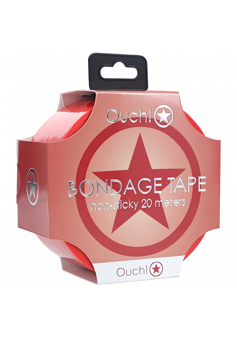 OUCH PVC NON STICK TAPE RED