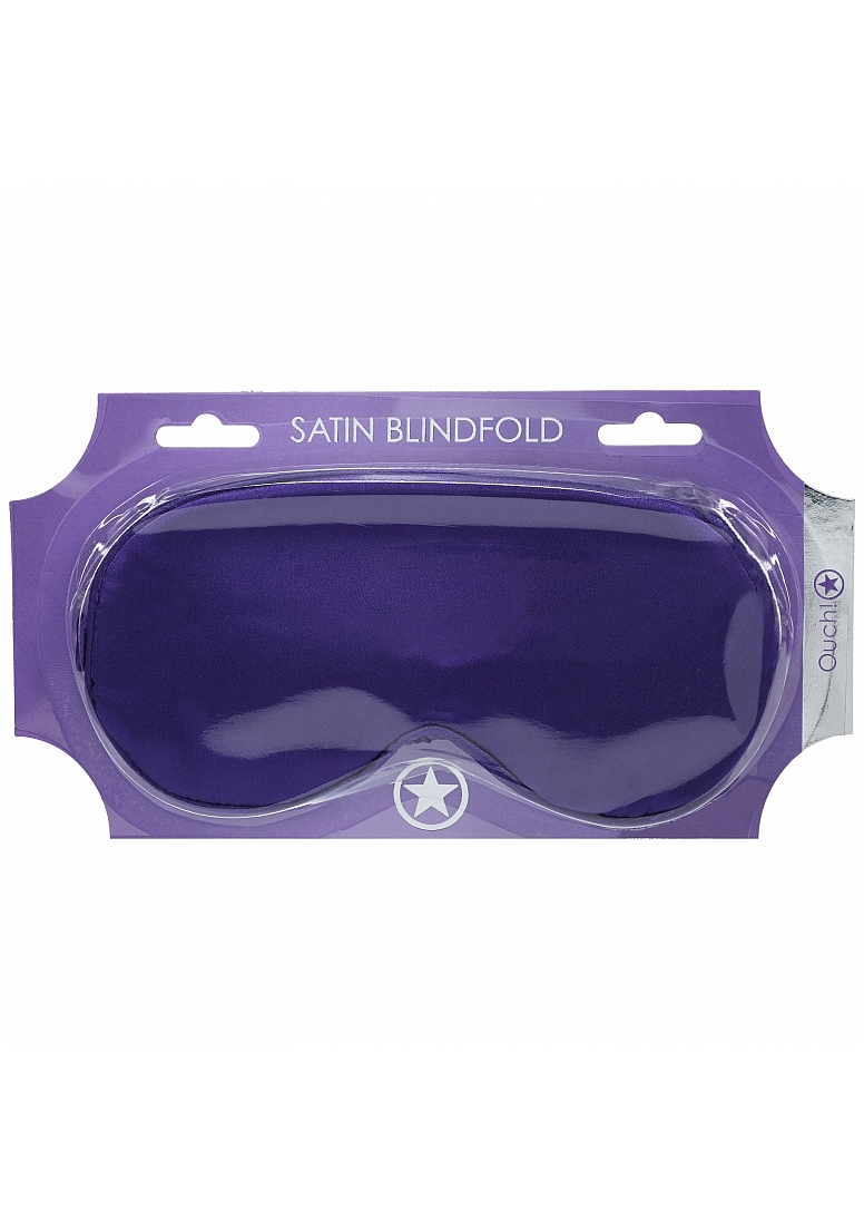 OUCH SATIN MASK PURPLE
