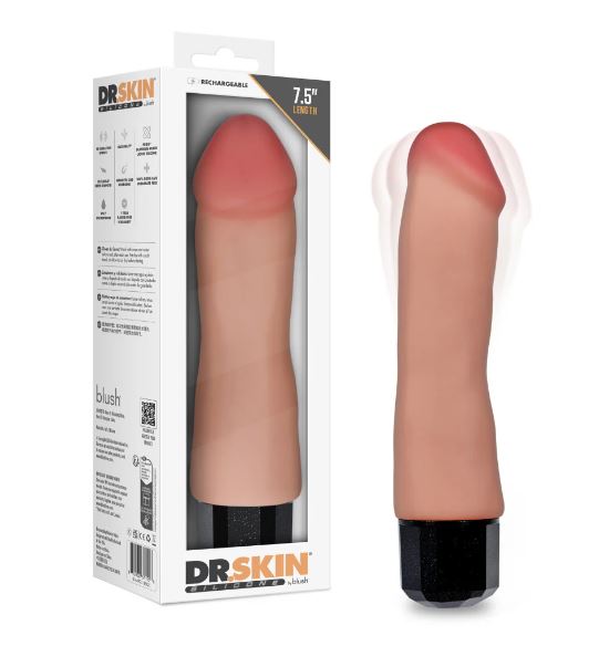 DR. SKIN DR. AVERY 7.5IN REALISTIC VIBRATING
