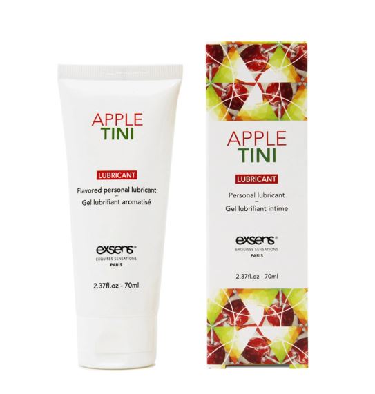 EXSENS FLAVORED LUBE APPLETINI WATER BASED 70ML