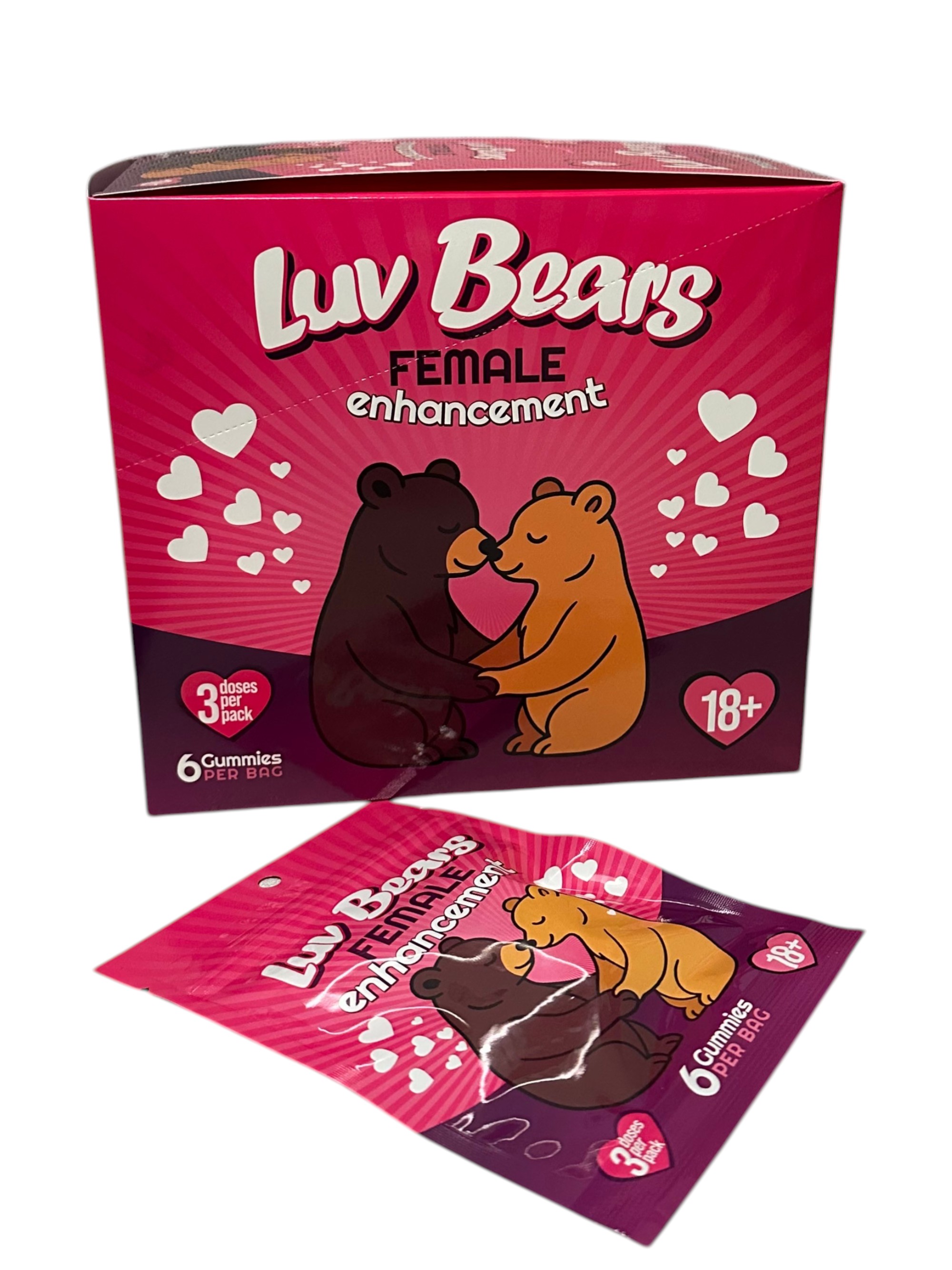 LUV BEARS FEMALE 20PC DISPLAY (NET)