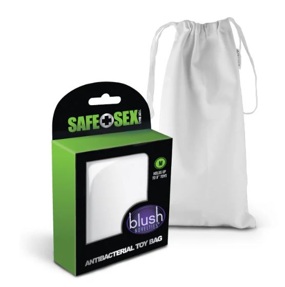 SAFE SEX ANTIBACTERIAL TOY BAG MEDIUM