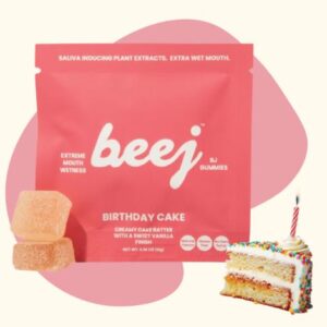 BEEJ BIRTHDAY CAKE MOUTH WATERING GUMMY 1PC