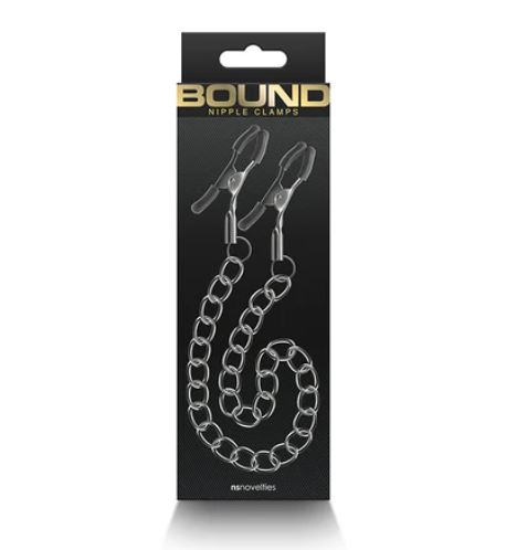 BOUND NIPPLE CLAMPS DC2 GUNMETAL