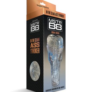 MSTR B8 IN THE CLEAR ASS STROKER