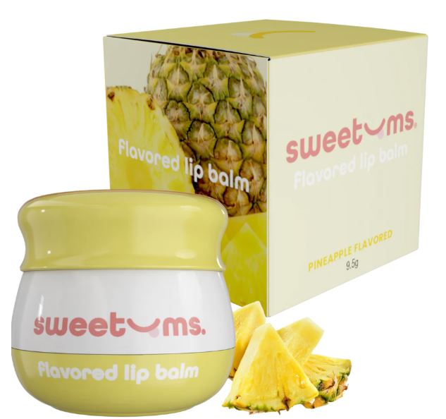 SWEETUMS PINEAPPLE FLAVOR LIP BALM
