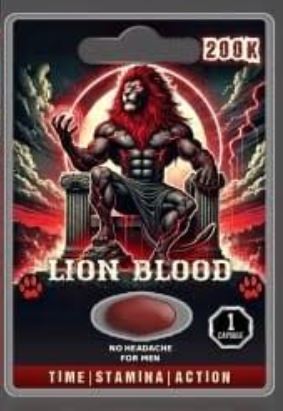 LION BLOOD TABLETS EACHES (NET)