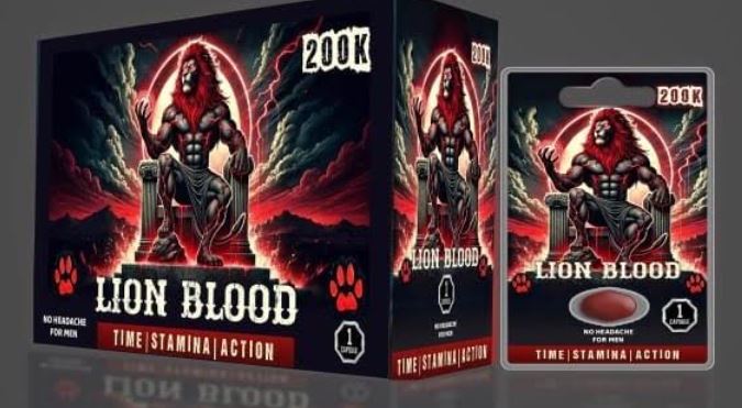 LION BLOOD 200K TABLET 24PC (NET)