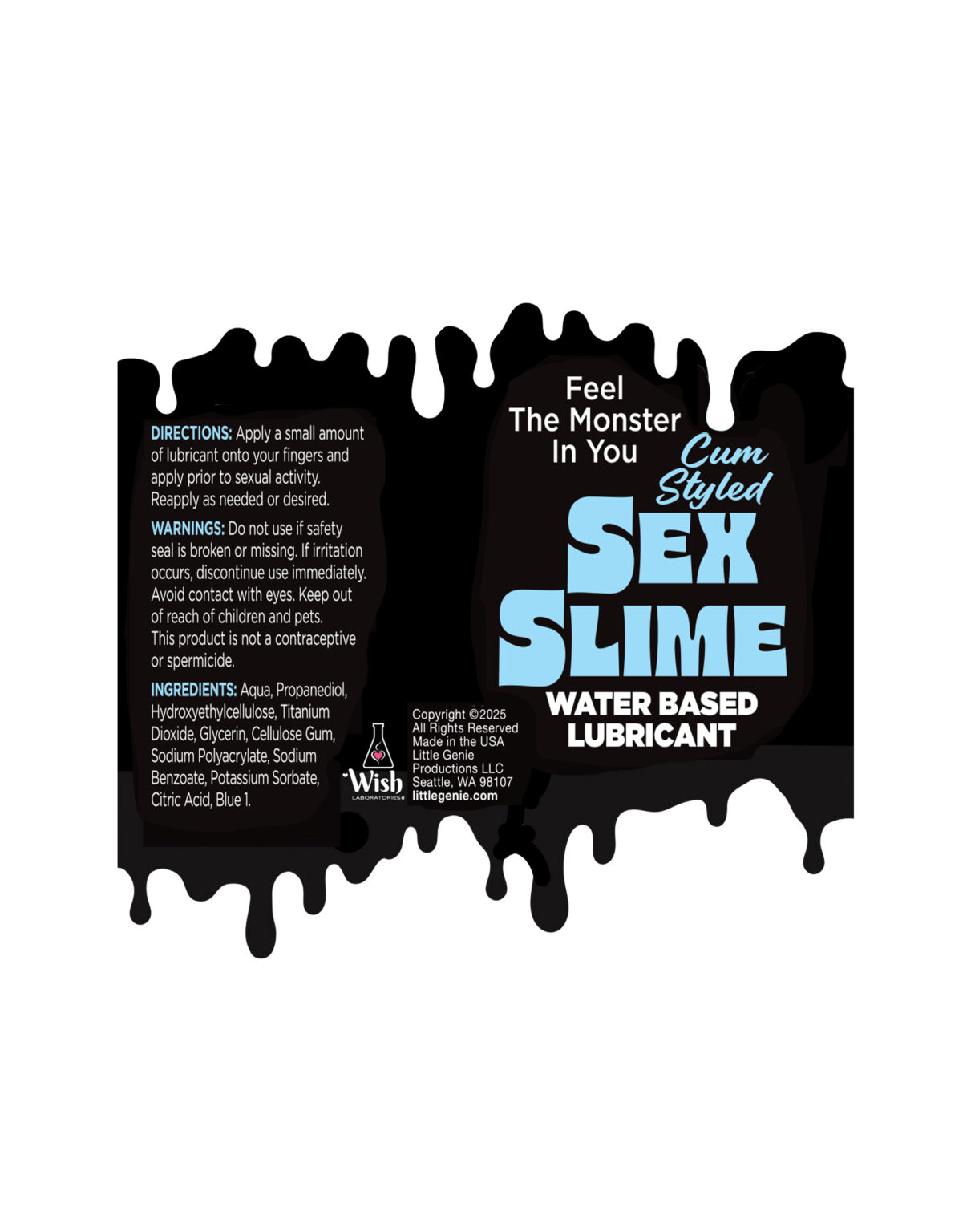 SEX SLIME CUM STYLE BLUE 2 OZ