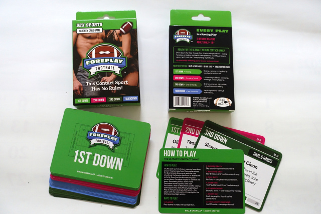FOREPLAY FOOTBALL CARD GAME