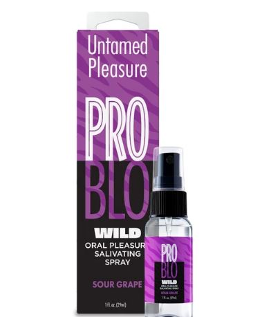 PROBLO WILD SALIVATING THROAT SPRAY SOUR GRAPE