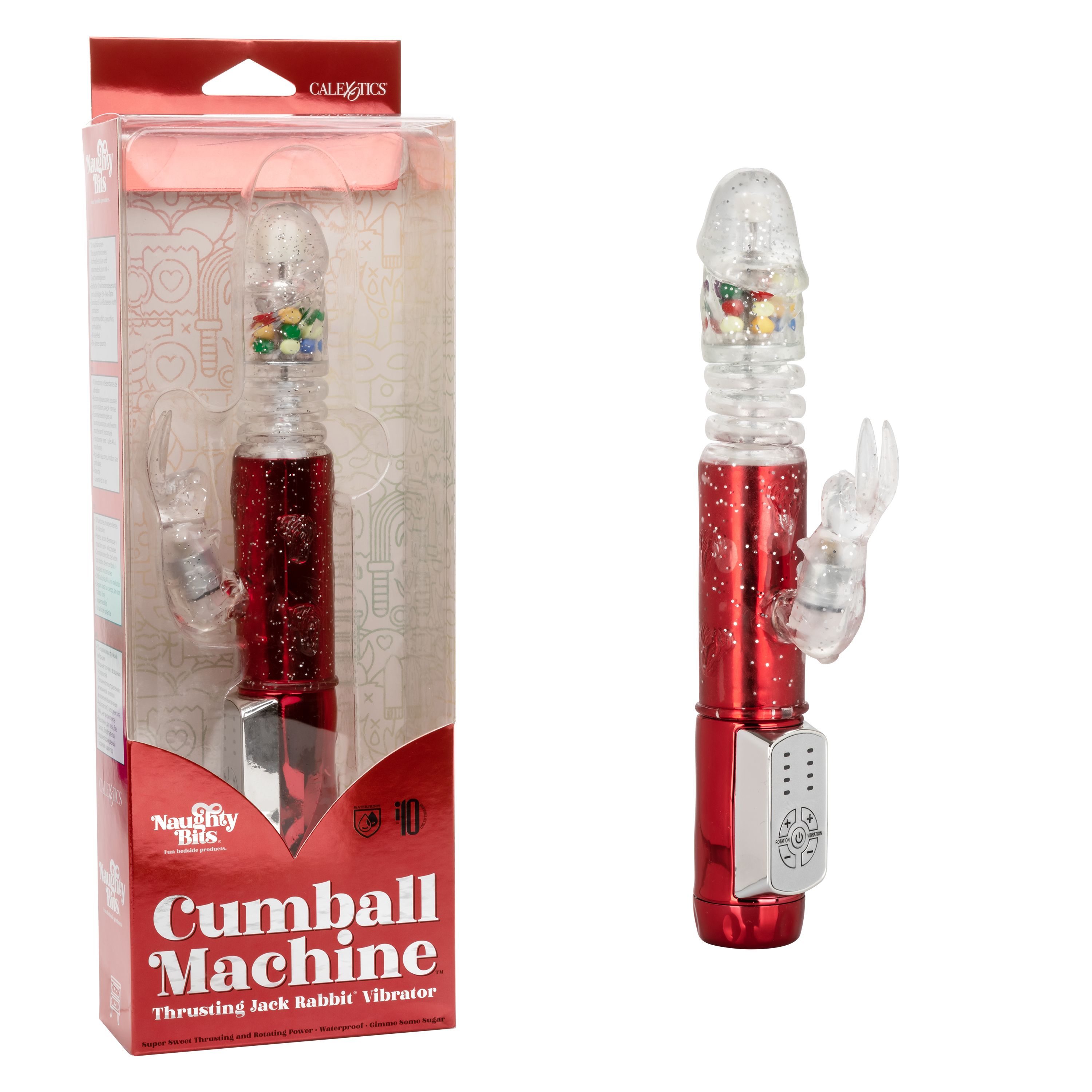 NAUGHTY BITS CUMBALL MACHINE