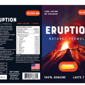 ERUPTION (EACH) (NET)